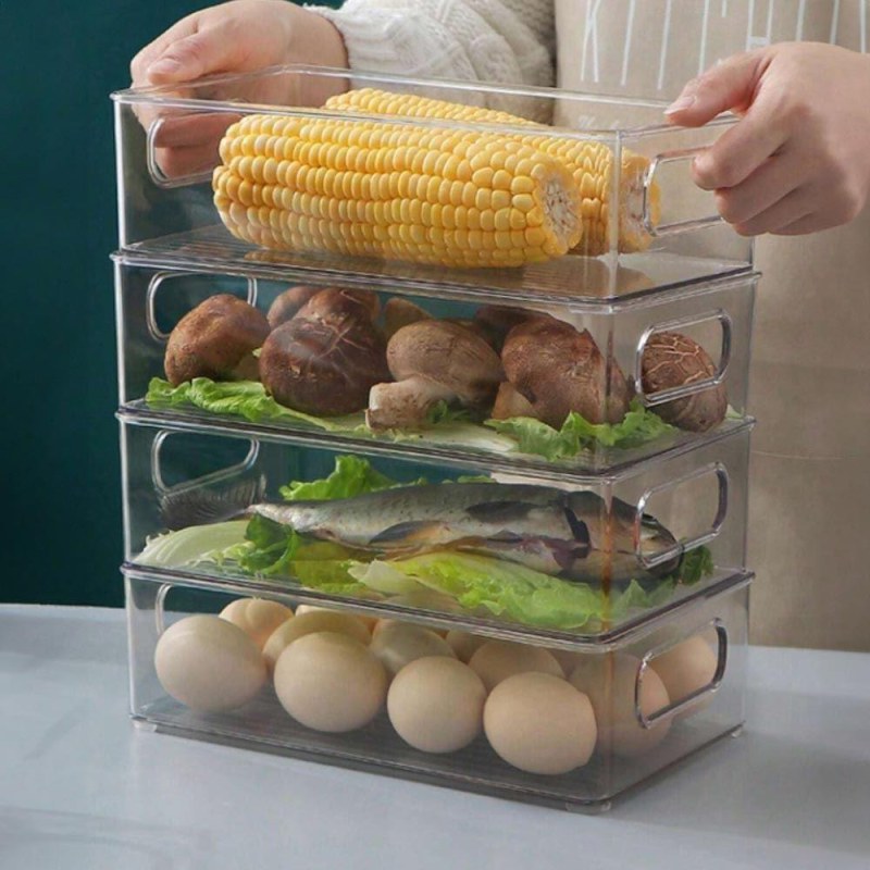 Kuchyňský organizér průhledný 25 cm - Dárky.pro