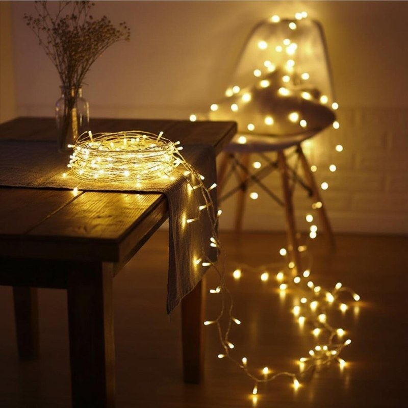 LED světelný řetěz 9 m - Dárky.pro