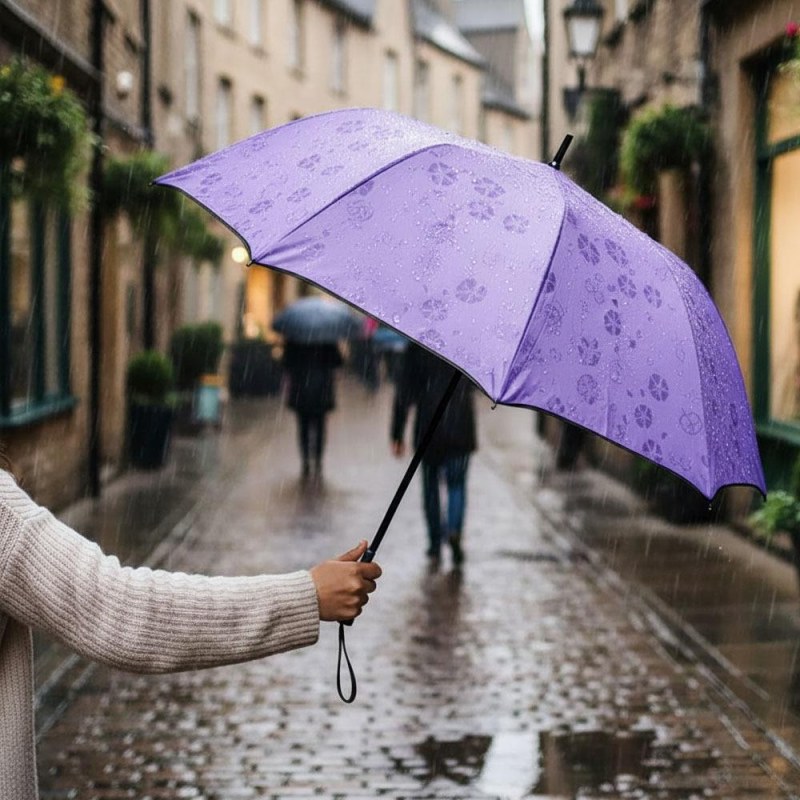 Magický deštník skládací - fialový - Dárky.pro