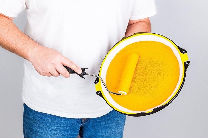 Malířská antigravitační vanička/paleta na barvu do ruky - konec rozlitým barvám - Dárky.pro