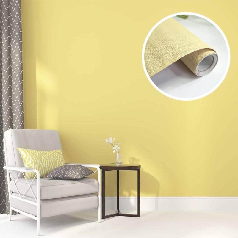 Matná samolepící tapeta 200 x 60 cm - žlutá Matná samolepící tapeta 200 x 60 cm - žlutá - Dárky.pro