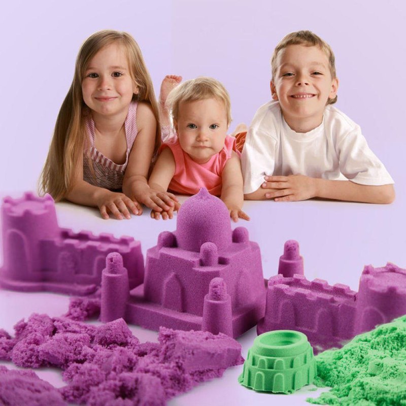 Modelovací tekutý písek mega set 2000 g - plastový kyblík - Dárky.pro