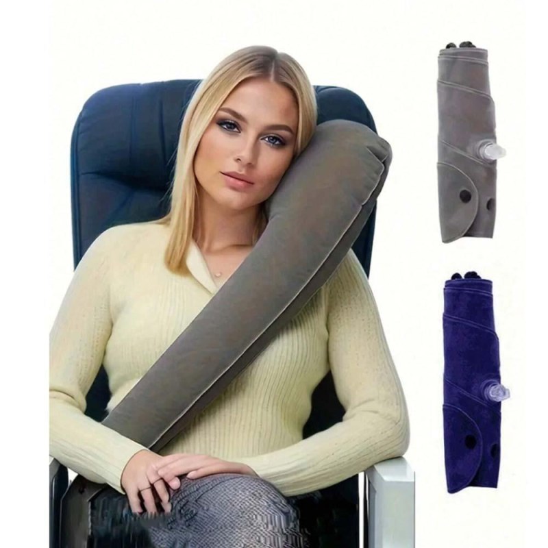 Nafukovací cestovní polštář - Dárky.pro