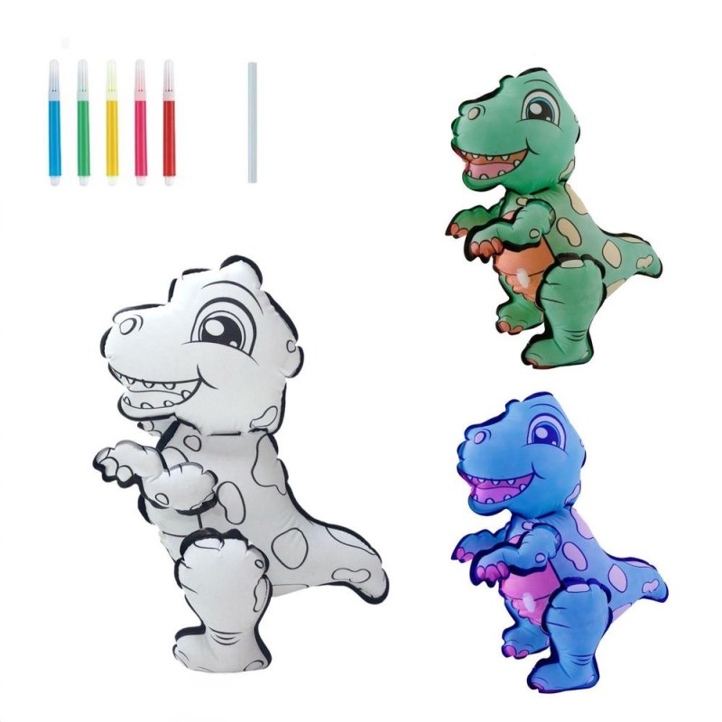 Nafukovací omalovánka - T-Rex - Dárky.pro