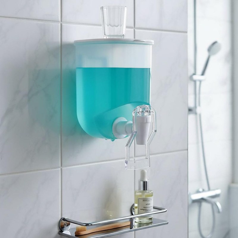 Nalepovací dávkovač do koupelny 600 ml - Dárky.pro