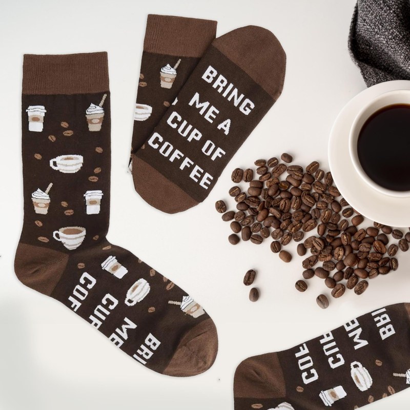 Ponožky - Přines mi kávu anglické - Dárky.pro