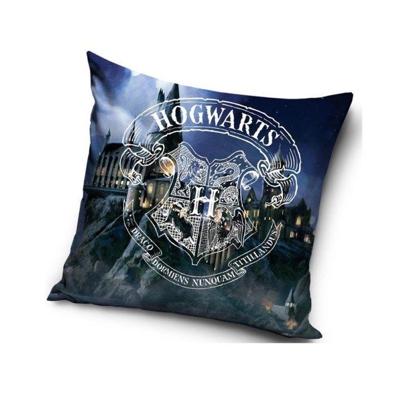 Povlak na polštářek - Harry Potter erb Bradavic Povlak na polštářek - Harry Potter erb Bradavic - Dárky.pro