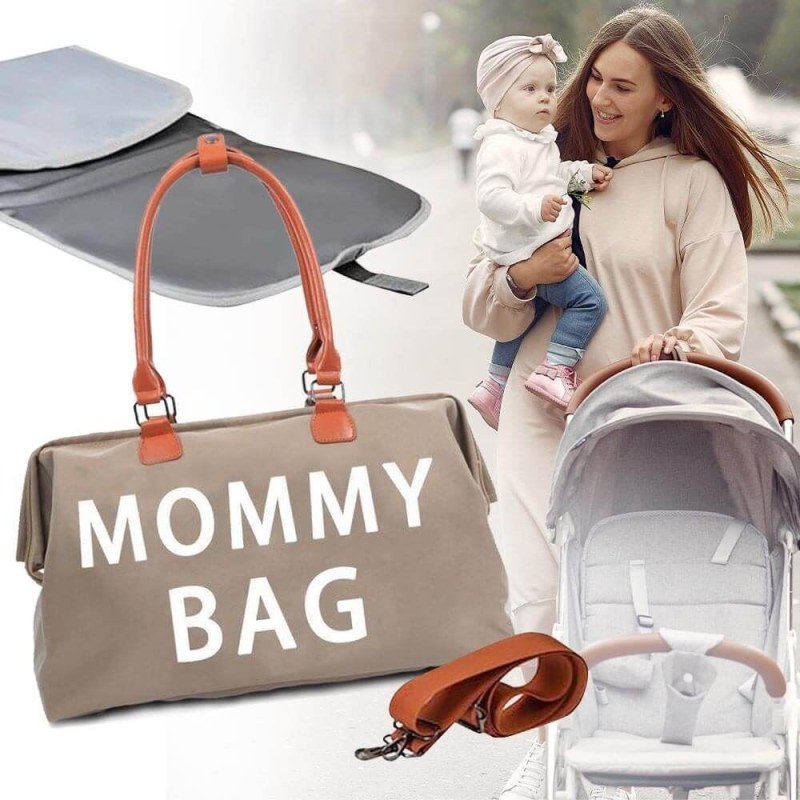 Přebalovací taška pro maminky - hnědá - Dárky.pro