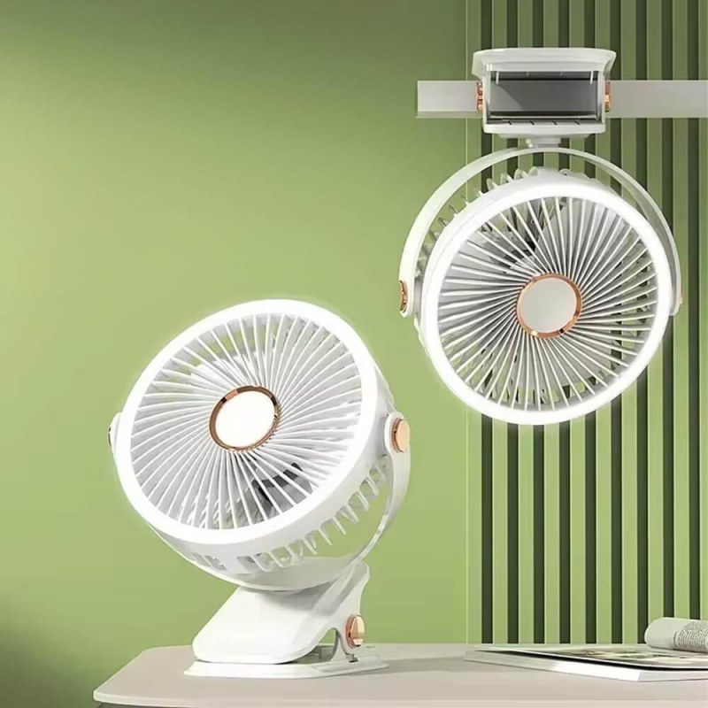 Přenosný stolní ventilátor s klipem - Dárky.pro