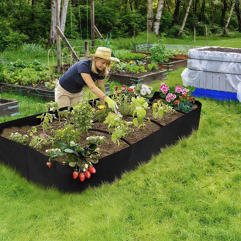 Přenosný zahradní záhon s&nbsp;přihrádkami - Dárky.pro