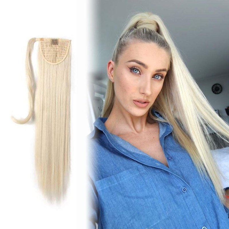 Příčesek do vlasů culík - světlá blond Příčesek do vlasů culík - světlá blond - Dárky.pro