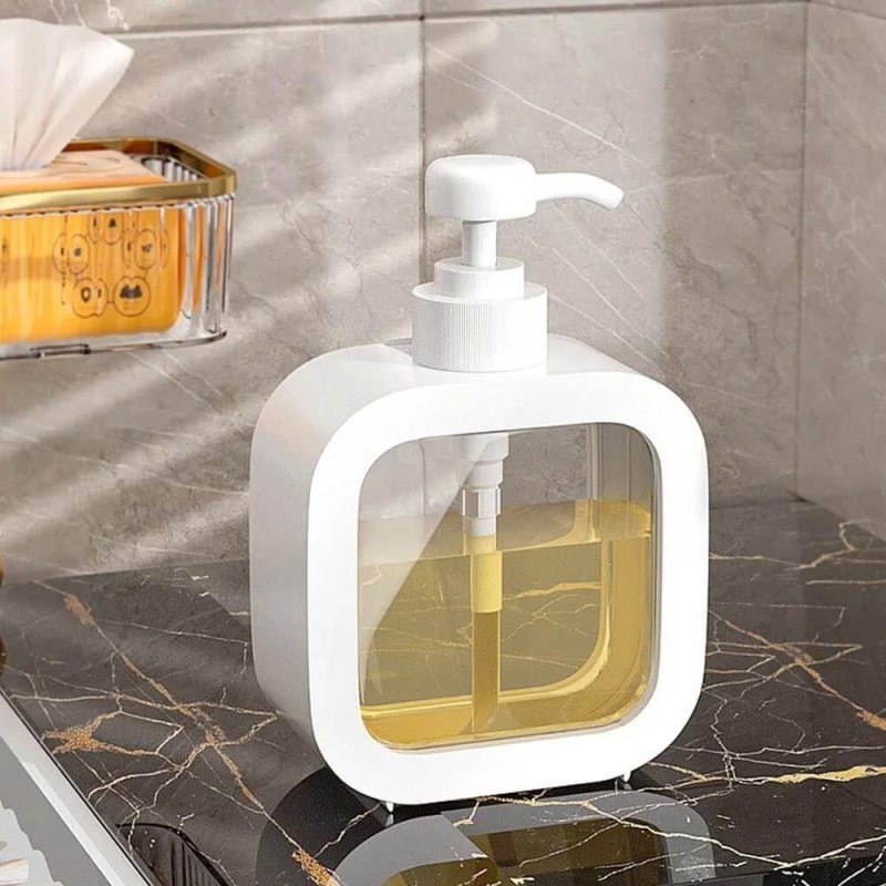 Průhledný dávkovač mýdla 300 ml Průhledný dávkovač mýdla 300 ml - Dárky.pro