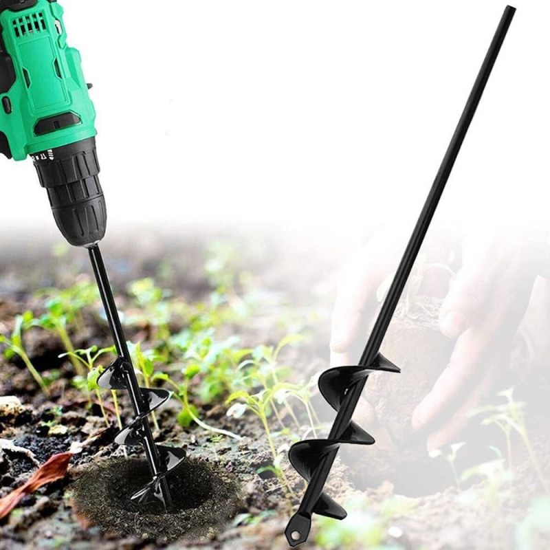 Půdní/zemní vrták do vrtačky - 4x45 cm Půdní/zemní vrták do vrtačky - 4x45 cm - Dárky.pro