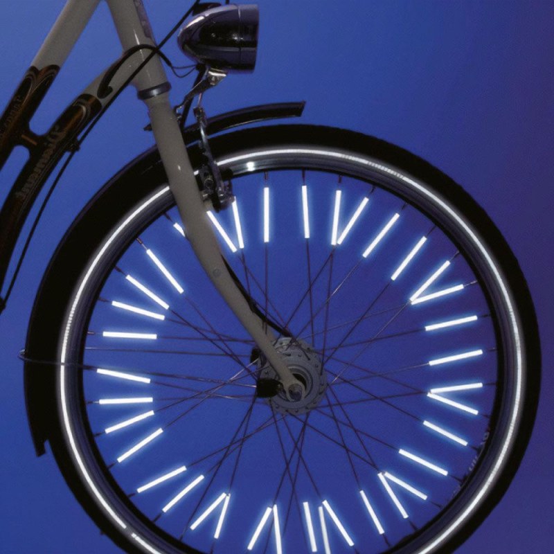 Reflexní tyčky na kolo 12 ks - Dárky.pro