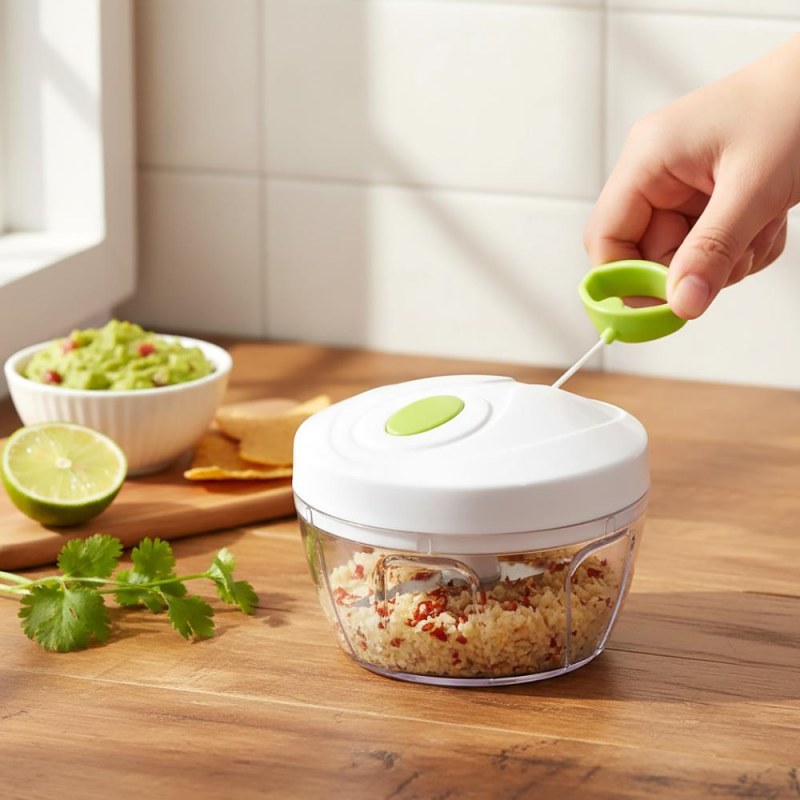 Ruční kuchyňský sekáček, 3 břity - Dárky.pro