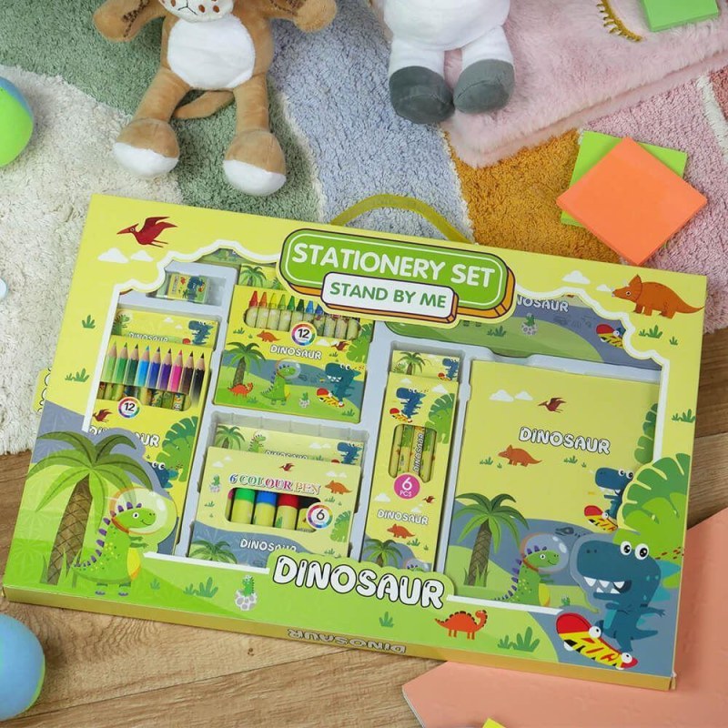 Sada školních potřeb pro děti - dinosauři - Dárky.pro
