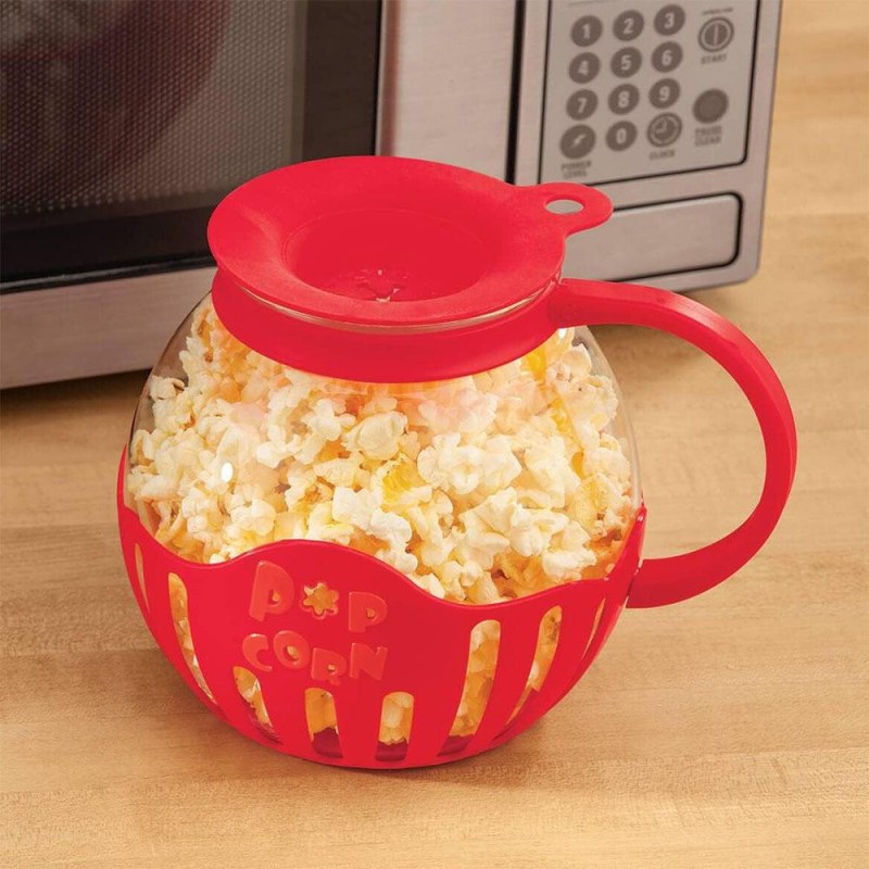 Skleněná nádoba na přípravu popcornu Skleněná nádoba na přípravu popcornu - Dárky.pro