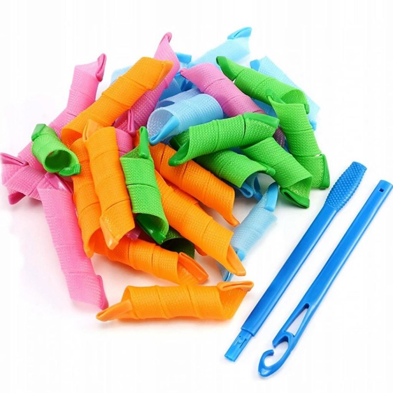 Spirálové natáčky s&nbsp;háčkem, 50 cm - 20 ks - Dárky.pro