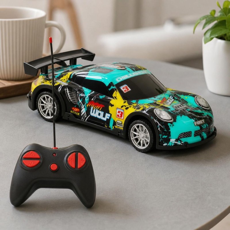 Svítící RC driftovací autíčko na ovládání - Dárky.pro
