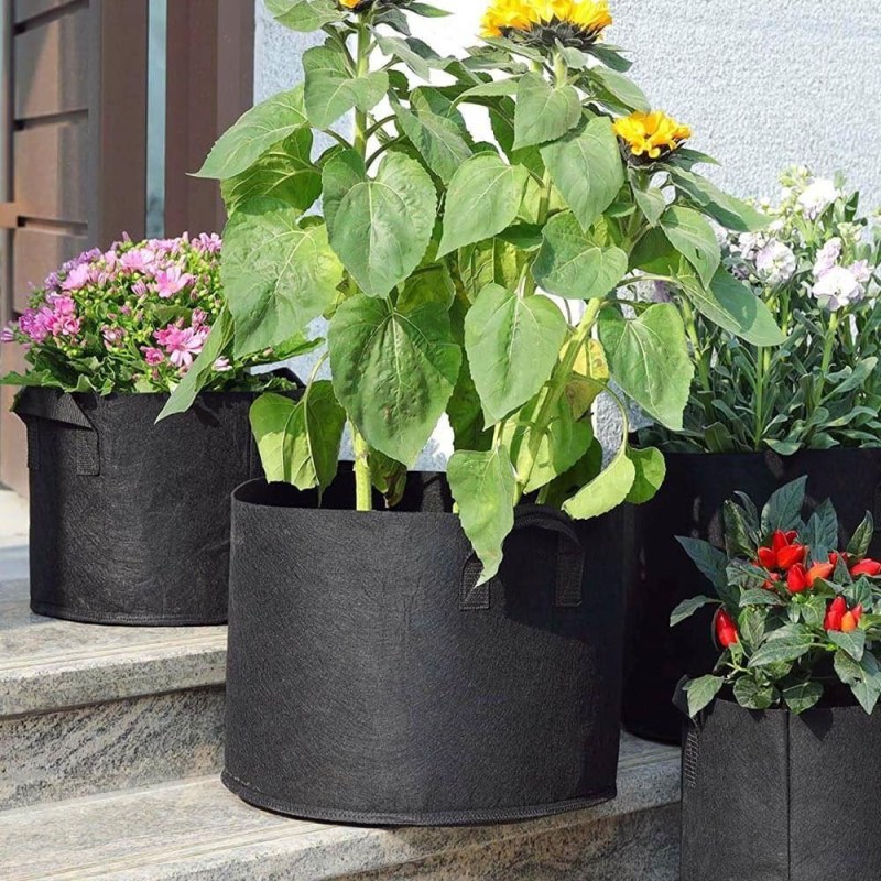 Textilní květináč 30 cm - Dárky.pro