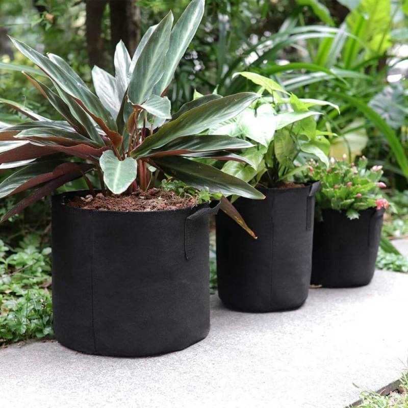 Textilní květináč - průměr 35 cm - Dárky.pro