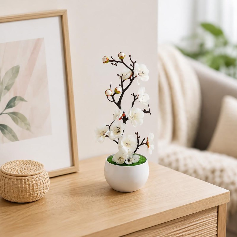 Umělá sakura v&nbsp;květináči - 30 cm - Dárky.pro