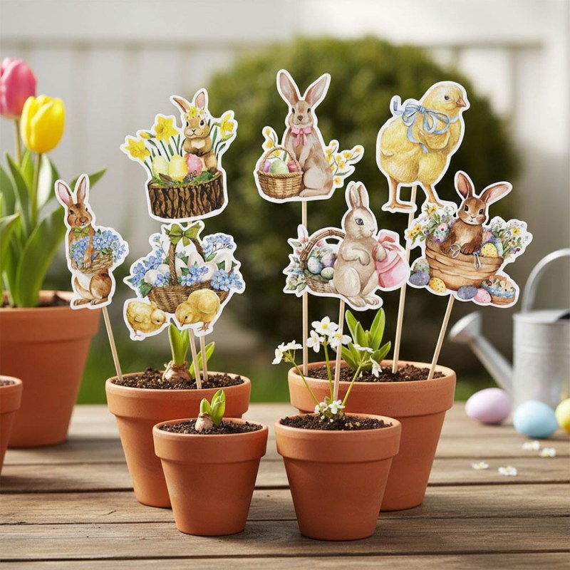 Velikonoční zápichy 8 ks