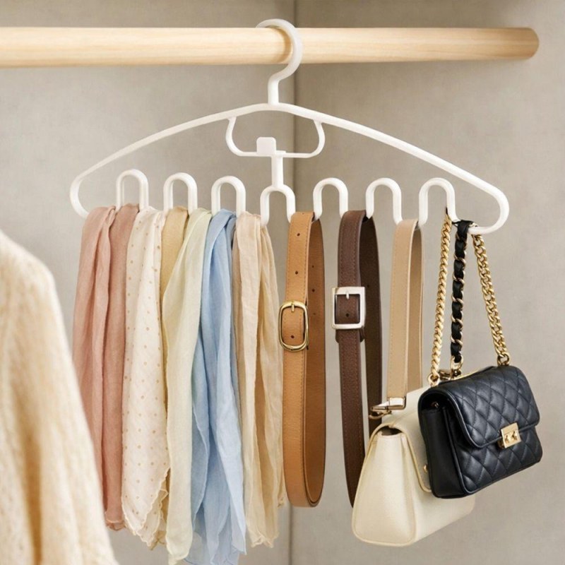 Víceúčelové ramínko na šátky a&nbsp;pásky - Dárky.pro