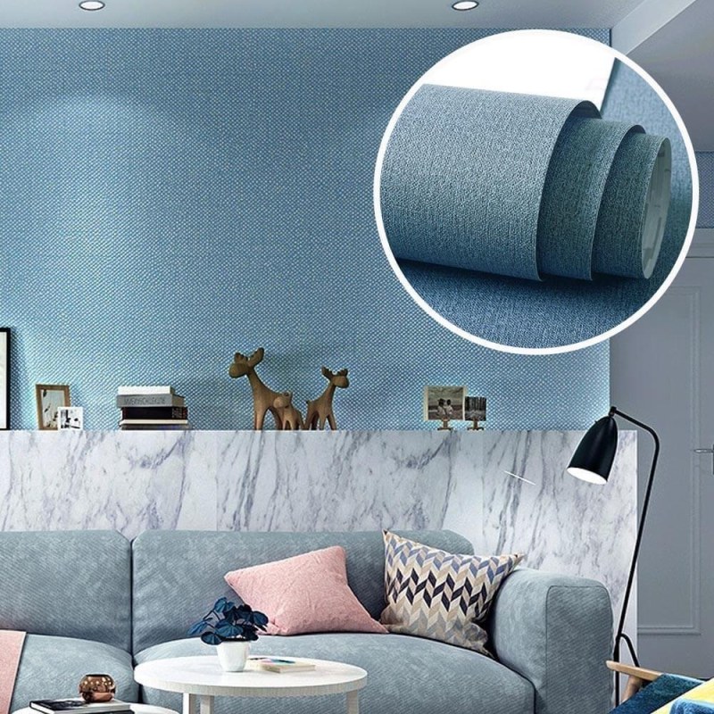 Vinylová tapeta na zeď 300 cm - modrá Vinylová tapeta na zeď 300 cm - modrá - Dárky.pro