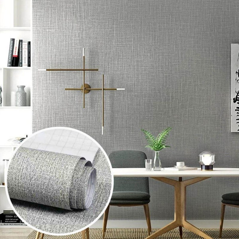 Vinylová tapeta na zeď 300 cm - šedá Vinylová tapeta na zeď 300 cm - šedá - Dárky.pro
