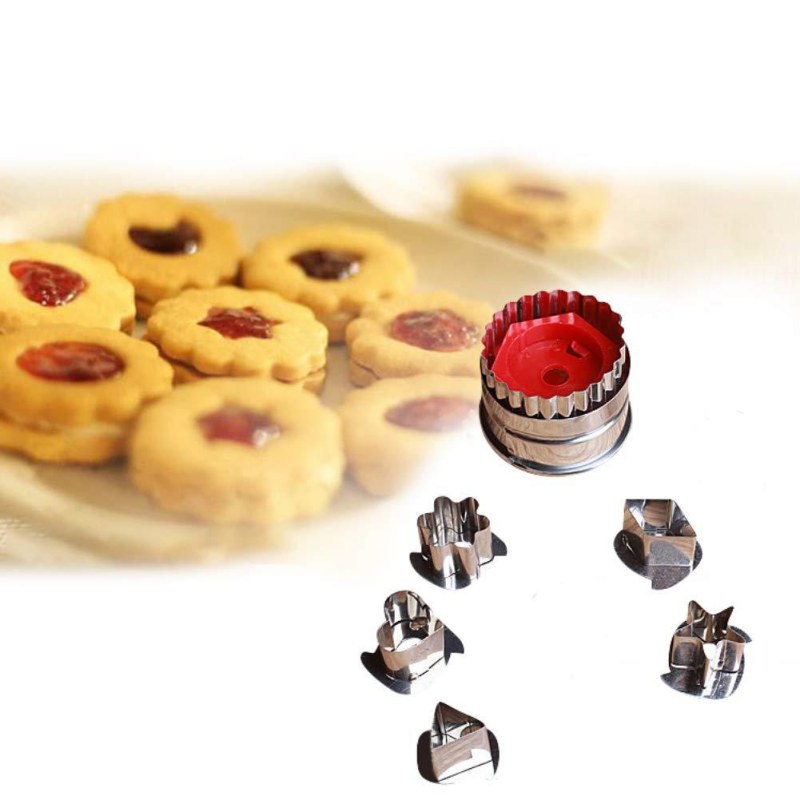 Vykrajovátka na cukroví 7 tvarů - Dárky.pro